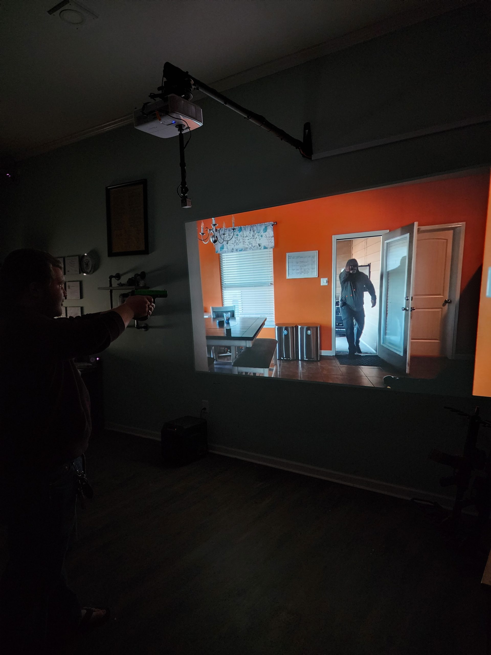 1 hour of simulator time for 2 people molon labe firearm trainers